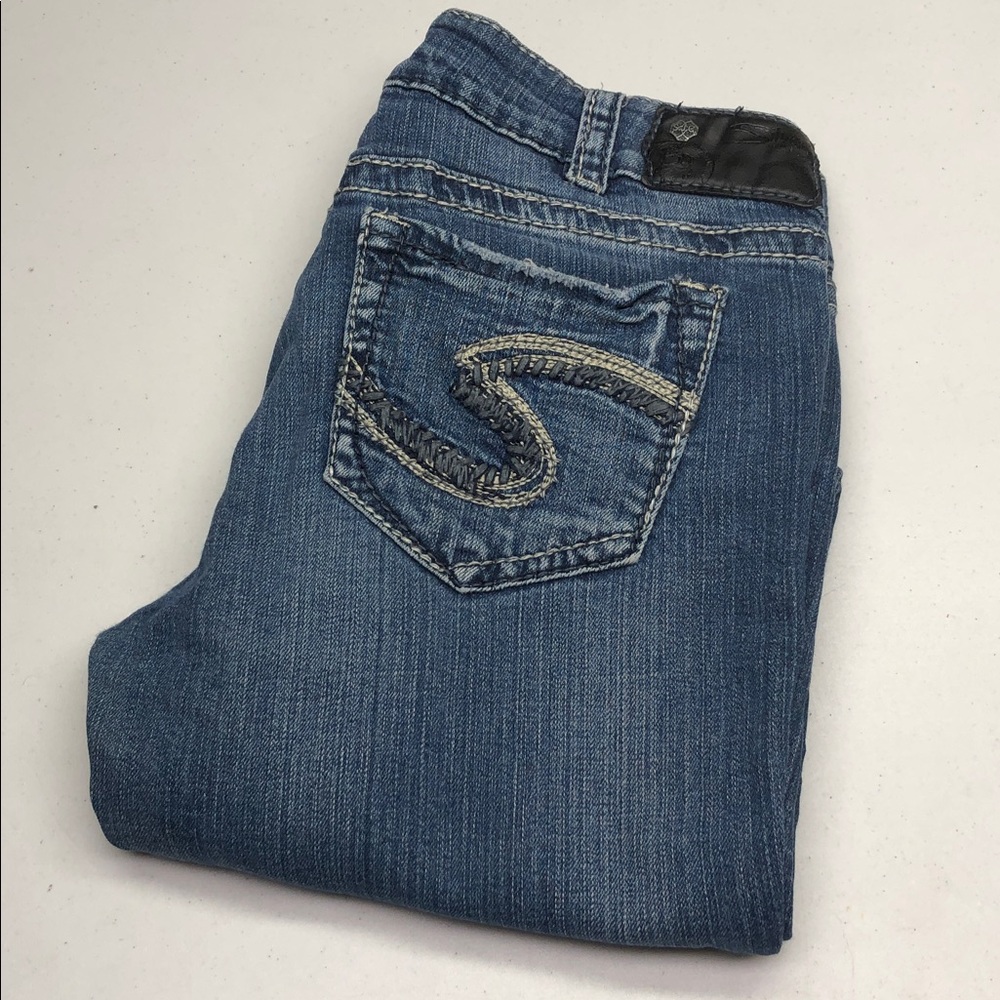 SILVER SUKI MID SLIM JEANS 30x29 ⭐️
